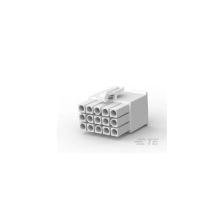 Te Connectivity MINI UMNL PLUG HOUSING 15P 172342-1